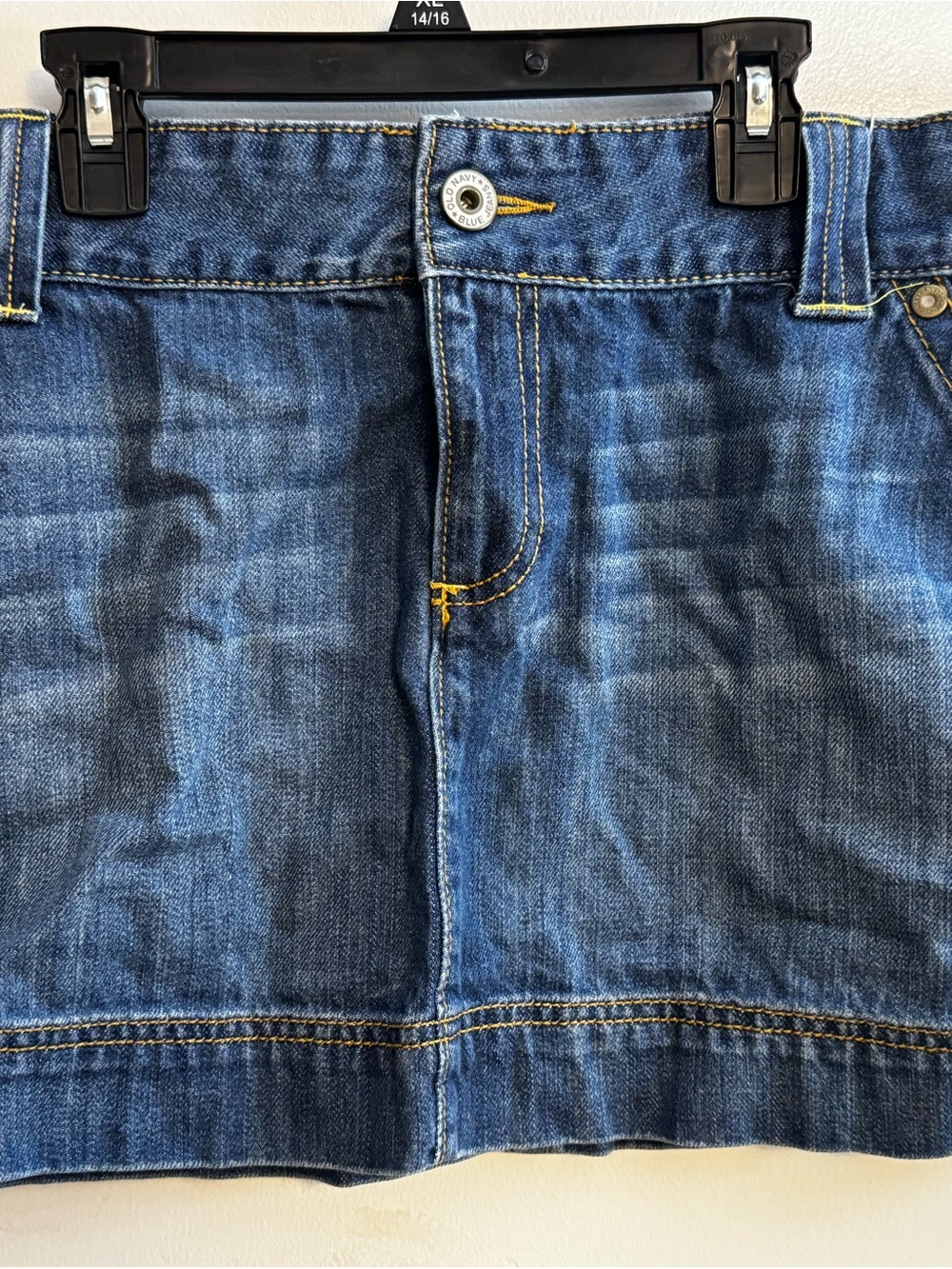 Old Navy Blue Denim Mini Skirt